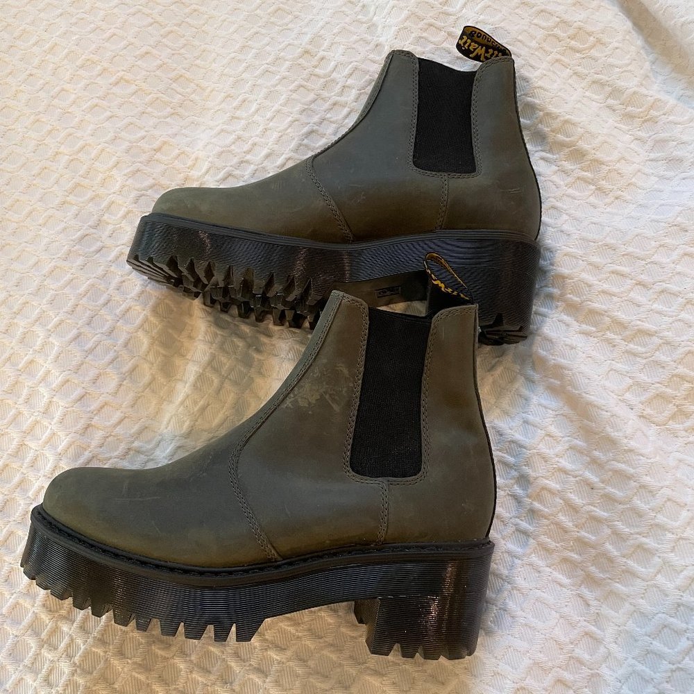 Dr. Martens Rometty Quad Chelsea Boots In Slate Moldova Size US 8